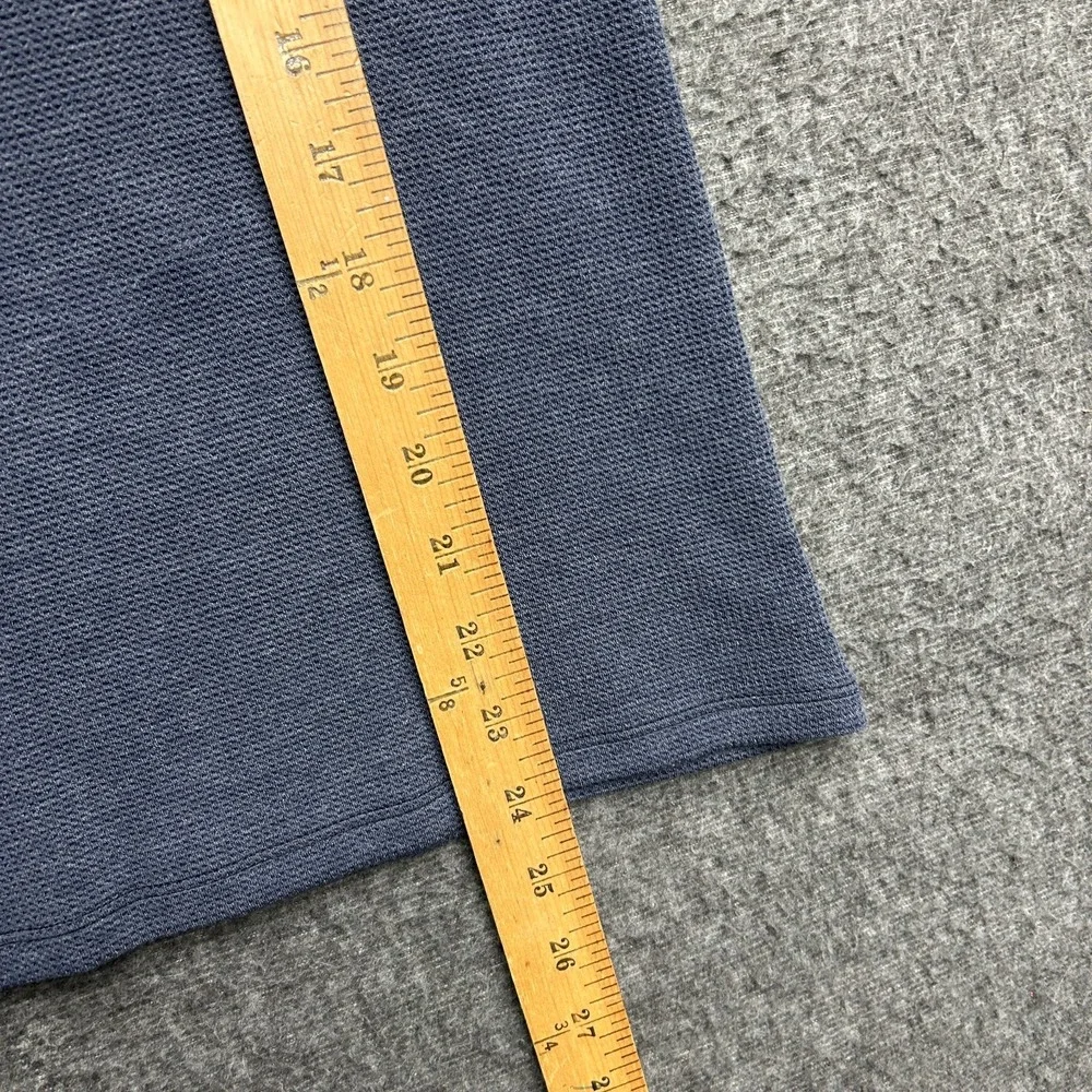Tommy John‎ Waffle Knit Tank Small Womens Small Blue Lounge Cozy Sleep